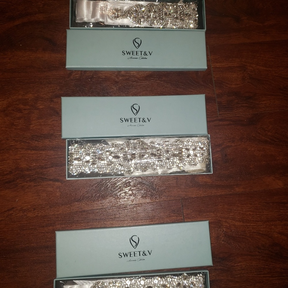 Brial  Rhinestone Belts